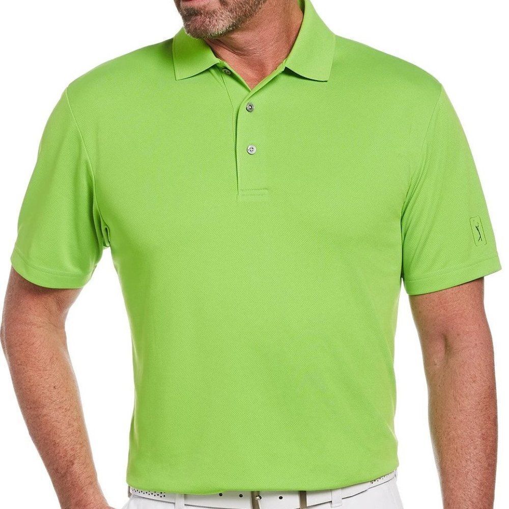 PGA TOUR Men's Airflux Golf Polo